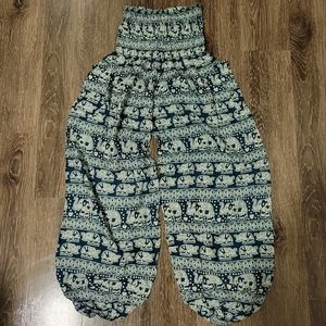 Green elephant pants Thailand